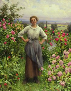 La vie est douce (huile sur carton)