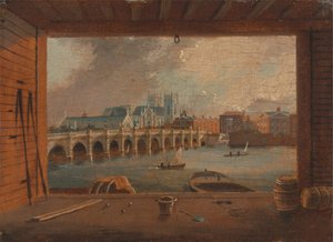 Vue du pont de Westminster - Daniel Turner