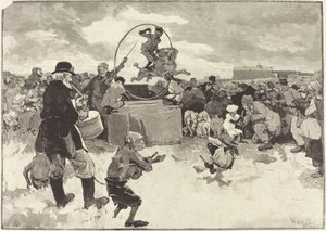 Les Chiens savants, 1883