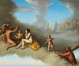 Une assemblée des dieux avec l