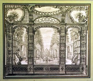 Étude pour une fresque décorative - Daniel the Younger Marot