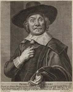 Portrait de Pieter Snayers - Daniel van Heil