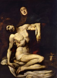La Pietà Peinture de Daniele Crespi (1598-1630) XVIIe siècle Madrid, Musée du Prado