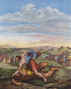 David vainquant Goliath - Daniele da Volterra 1509 66 after Daniele da Volterra 1509 66 after