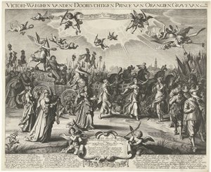 Entrée triomphale allégorique de Frédéric-Henri, 1629 - Daniël van den Bremden