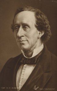 Hans Christian Andersen (1805-1875), auteur et poète danois