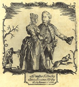La chance tourne pour vous, comte Struensee! 1772 - Danish School