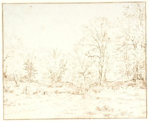 Un chemin forestier - Dankvart Dreyer