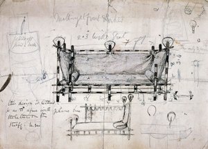 Design pour canapé - Dante Gabriel Charles Rossetti