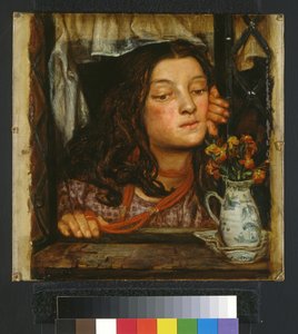 Fille à une grille, 1862