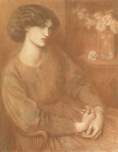Jane Morris, 1868 - Dante Gabriel Charles Rossetti