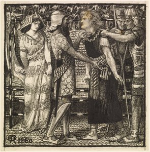 Joseph accusé devant Potiphar (composition finie)