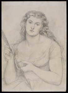Étude pour "Venus Verticordia", vers 1863-64