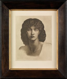 Étude de Jane Morris pour Astarte Syriaca - Dante Gabriel Charles Rossetti