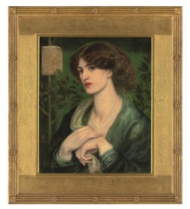 La Salutation de Béatrice - Dante Gabriel Charles Rossetti