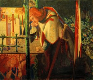 Sir Galahad à la chapelle en ruine