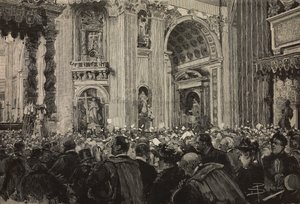 Bénédiction papale à l