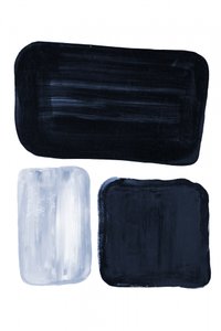 Blocs bleus minimalistes
