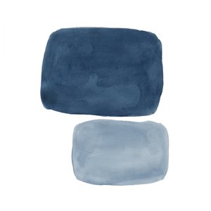 Formes bleues sereines