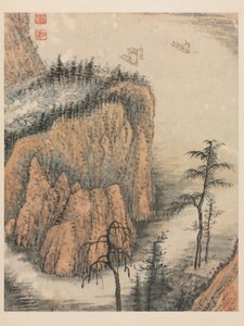 Réminiscences de la rivière Qinhuai, dynastie Qing