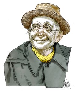 Paul Leautaund , 2011 (dessin numérique au crayon de couleur)