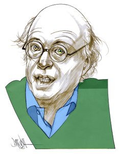 Sennett Richard , 2008 (dessin numérique au crayon de couleur) - Dariush Radpour