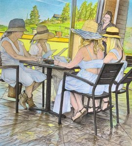 Dames qui déjeunent, 2023