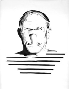 Être Pablo Picasso, 2012 (encre sur papier)