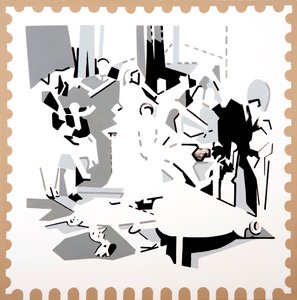 Fête de Pan IV, 2019 (acrylique sur toile)