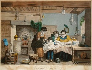 Le Doigt Coupé, gravé par Joly, vers 1830-40