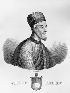 Portrait de Vitale Falier (mort vers 1095), 32e doge de Venise - John Ward Dunsmore