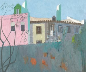Conversation dans un village portugais, vers 1961-67 - David Alan Redpath Michie
