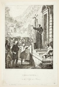 Prédication au Collège de Rome - David Allan