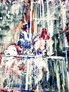 Figures abstraites éclatantes
