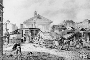 Marché de Covent Garden, 1824
