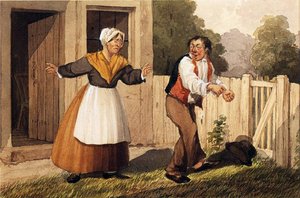 Le Mari Ivre, vers 1818