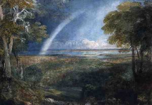 Un arc-en-ciel sur la Severn - David Cox