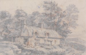 Cottage dans le Herefordshire, vers 1820