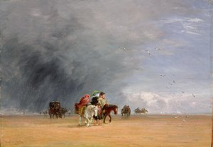 Traversée des sables, 1848