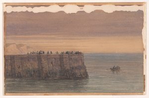 La jetée de Douvres, dans le Kent - David Cox