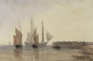 Entrée du port de Calais
