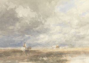 Se rendre au Hayfield - David Cox