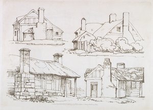 Planche 3 de Progressive Lessons on Landscape for Young Beginners, 1816 - David Cox