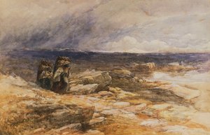 Les ramasseurs de tourbe près de Bettws-Y-Coed, nord du Pays de Galles