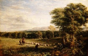 La vallée de Clwyd - David Cox