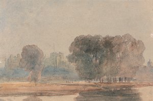Le château de Windsor vu des Brocas - David Cox