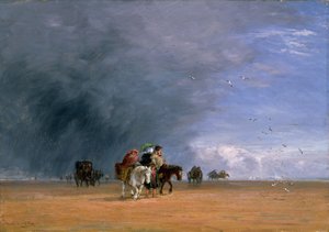 Traversée des sables, 1848