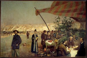 À Bregaillon à Marseille en 1890
