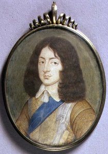 Portrait miniature de Charles II
