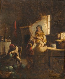 Fabrication de choucroute, vers 1859